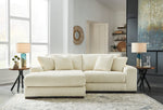 Lindyn Ivory 2-Piece LAF Chaise Sectional