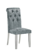 Vela Silver Dining Chair, Set of 2