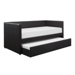 Adra Black Twin Daybed with Trundle -  - Luna Furniture