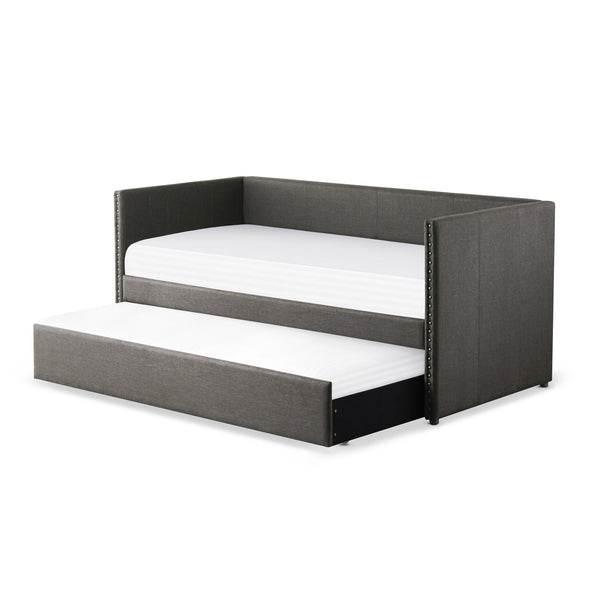 4969GY* (2) Daybed with Trundle - Luna Furniture