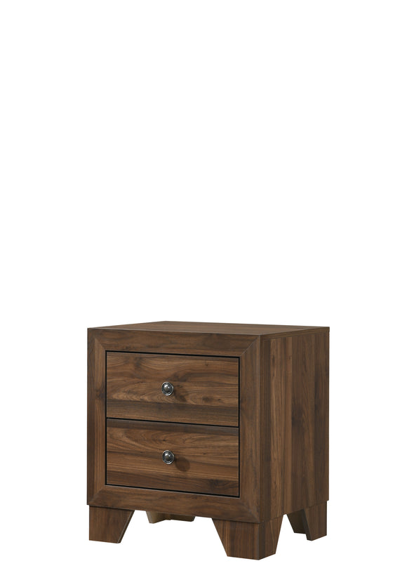 Mille Cherry Brown Upholstered Youth Bedroom Set
