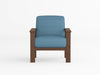 1048BR-1 Accent Chair with Storage Arms - Luna Furniture