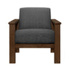 1048DG-1 Accent Chair with Storage Arms - Luna Furniture