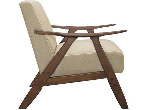 Damala Light Brown Accent Chair