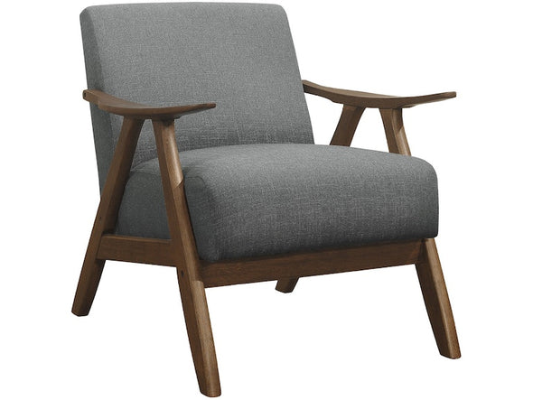 Damala Gray Accent Chair