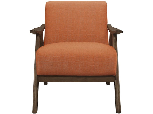 Damala Orange Accent Chair