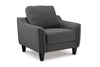 Jarreau Gray Chair -  - Luna Furniture