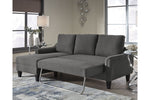 Jarreau Gray Sofa Chaise Sleeper -  - Luna Furniture