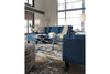 Jarreau Blue Sofa Chaise Sleeper -  - Luna Furniture