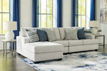 Lowder Stone 3-Piece LAF Chaise Sectional