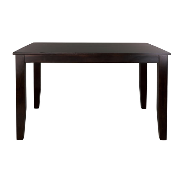 Crown Point Dark Brown Extendable Counter Height Table