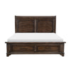 1406K-1EK* (3) Eastern King Platform Bed with Footboard Storage - Luna Furniture