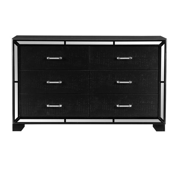 Aveline Black Dresser - Luna Furniture