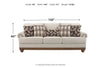 Harleson Wheat Sofa - Ashley - Luna Furniture