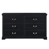 Seabright Black Dresser - Luna Furniture