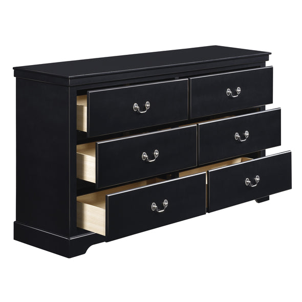 Seabright Black Dresser - Luna Furniture
