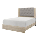 Whiting Natural Full Upholstered Panel Bed -  - Luna Furniture