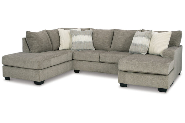 Creswell Stone 2-Piece LAF Chaise Sectional