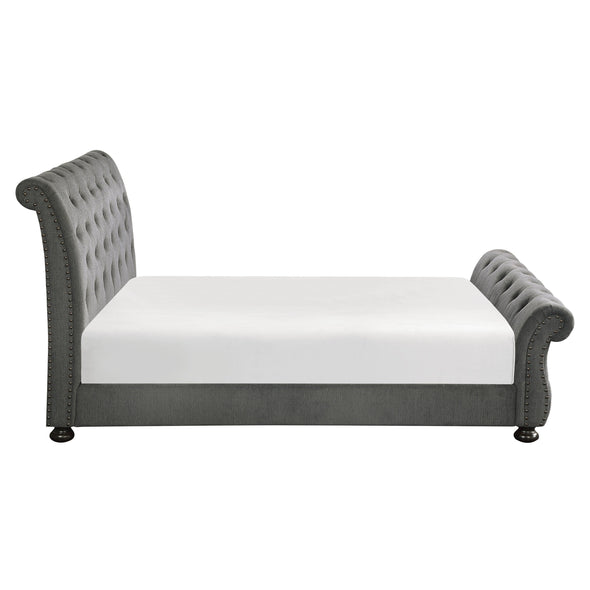 1549GY-1* (3) Queen Bed - Luna Furniture