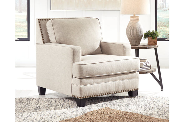Claredon Linen Chair -  - Luna Furniture