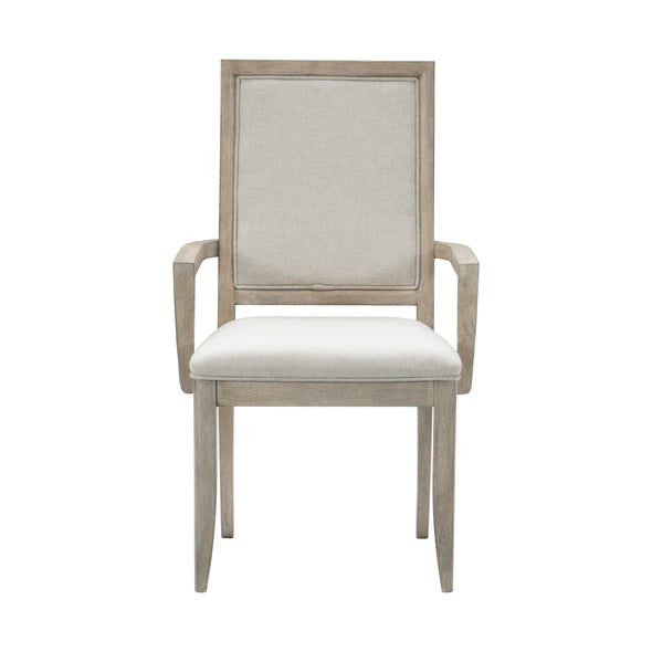 McKewen Gray Dining Arm Chair, Set of 2