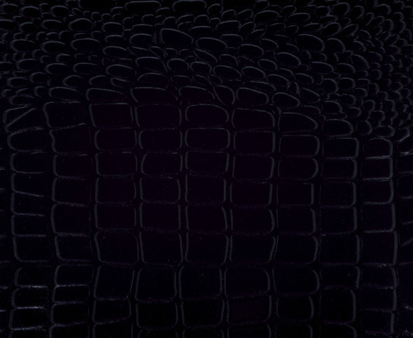 Allura Black Full LED Upholstered Panel Bed - Luna Furniture