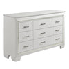 Allura White Dresser - Luna Furniture