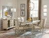 Celandine Silver Extendable Dining Table -  - Luna Furniture