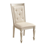 Celandine Silver Side Chair, Set of 2 -  - Luna Furniture