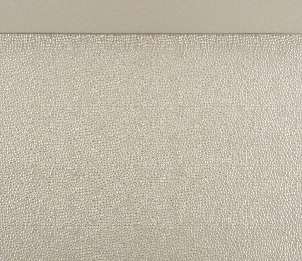 Celandine Silver Queen Upholstered Panel Bed