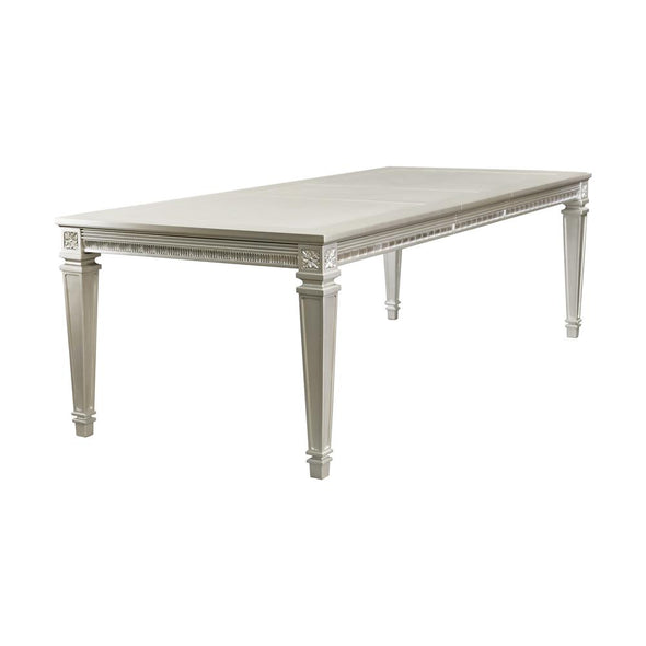 Bevelle Silver Extendable Dining Set