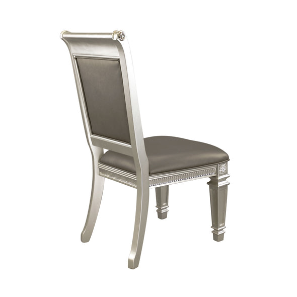 Bevelle Silver Side Chair, Set of 2