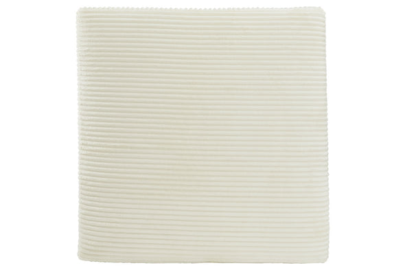 Lindyn Ivory Oversized Accent Ottoman