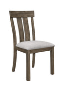 Quincy Grayish Brown Side Chair, Set of 2