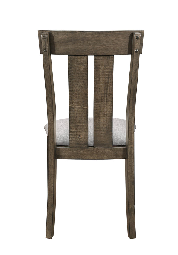Quincy Grayish Brown Side Chair, Set of 2