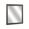 Louis Philip Stained Gray Mirror - Luna Furniture