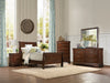 Mayville Brown Cherry Sleigh Youth Bedroom Set