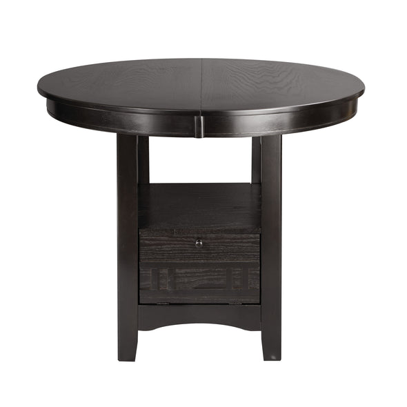 Junipero Espresso Extendable Counter Height Table -  - Luna Furniture