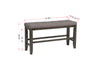 Bardstown Gray Counter Height Bench - Luna Furniture