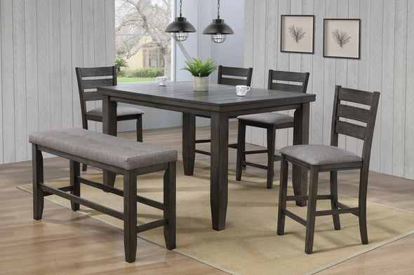 Bardstown Gray Counter Height Table - Luna Furniture