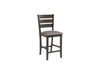 Bardstown Gray Counter Height Chair, Set of 2 - Luna Furniture