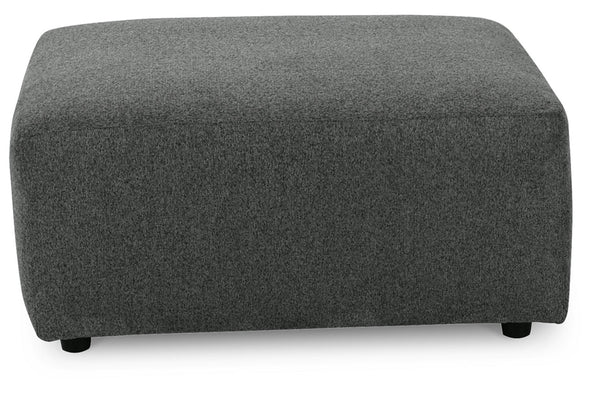 Edenfield Charcoal Oversized Accent Ottoman