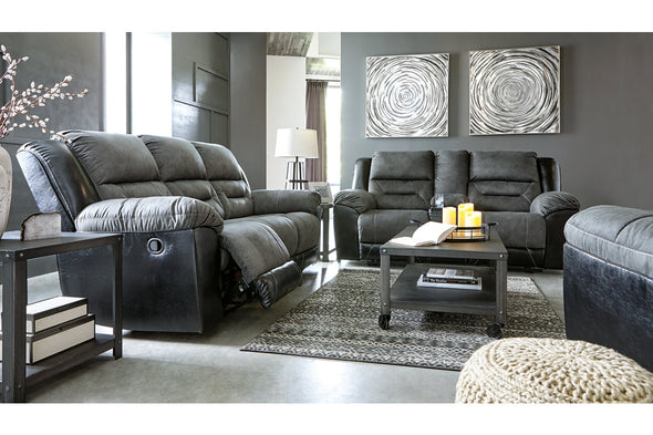 Earhart Slate Reclining Sofa -  - Luna Furniture