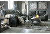 Earhart Slate Reclining Loveseat with Console -  - Luna Furniture