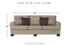 Kananwood Oatmeal Sofa -  - Luna Furniture