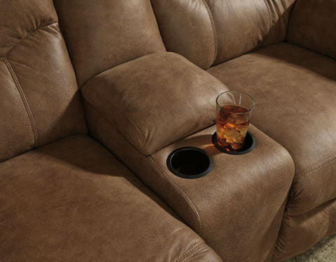 Boxberg Bark Reclining Living Room Set - Luna Furniture