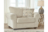 Haisley Ivory Oversized Chair -  - Luna Furniture