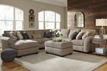 Pantomine Driftwood 5-Piece LAF Chaise Sectional