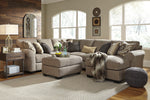 Pantomine Driftwood 4-Piece RAF Chaise Sectional