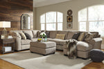 Pantomine Driftwood 4-Piece Large RAF Chaise Sectional